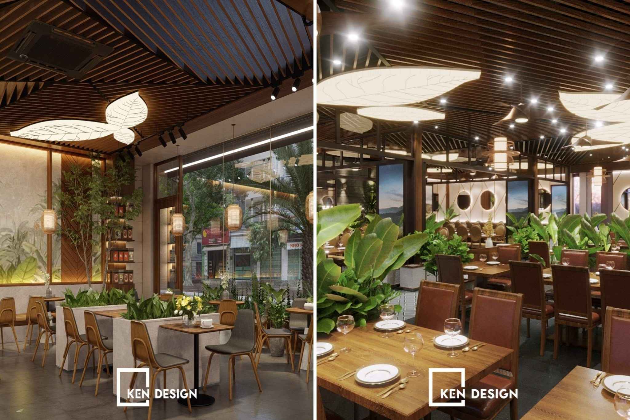 Quán cafe kết hợp nhà hàng